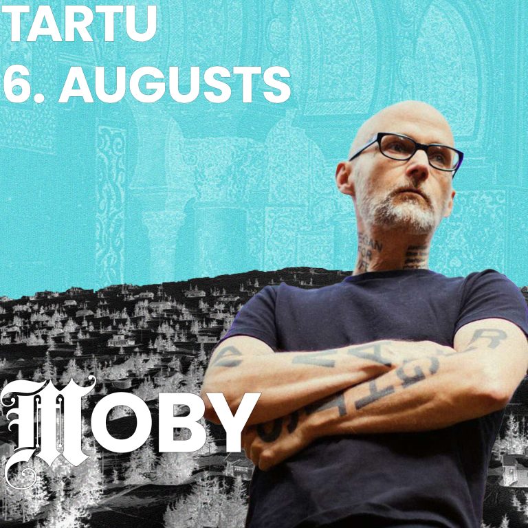 Brauciens uz Moby koncertu Tartu, 2026. gada 6. augustā.