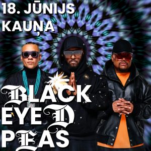 Braucam Kopā uz Black Eyed peas Koncertu Kauņā